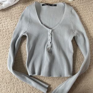 cropped long sleeve